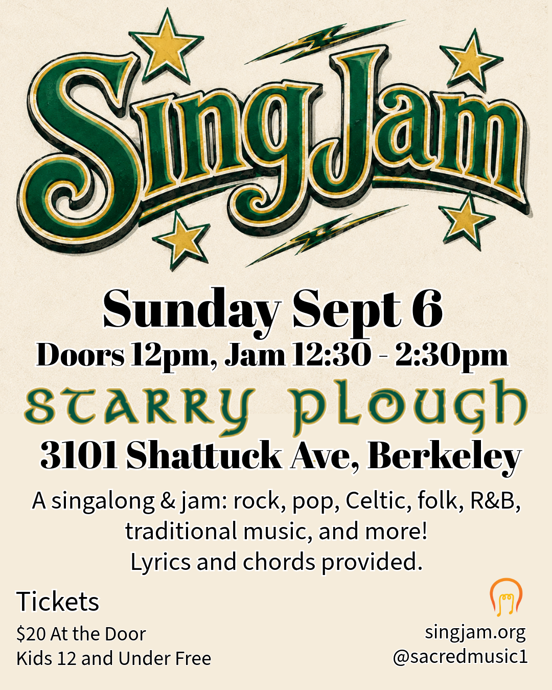 SingJam at the Starry Plough